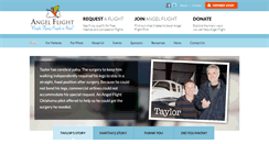 Desktop Screenshot of angelflight.com